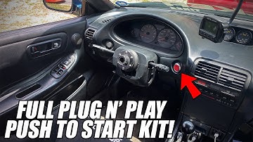JDI PUSH TO START KIT FOR MY K SWAP INTEGRA! - INSTALL
