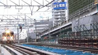 「3000番台による代走」313系3000番台R104編成＋300番台Y31編成 JR東海道本線 名古屋駅到着