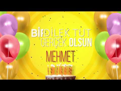 İyi ki doğdun MEHMET - İsme Özel Doğum Günü Şarkısı (FULL VERSİYON)