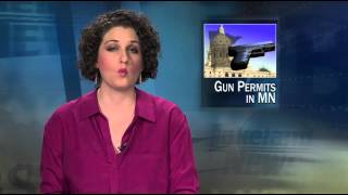 Record Number of Gun Permits in MN in 2012 - Lakeland News at Ten - March 1, 2013