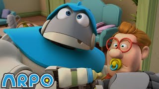 Baby Bob! | ARPO The Robot Classics | Full Episode | Baby Compilation | Funny Kids Cartoons
