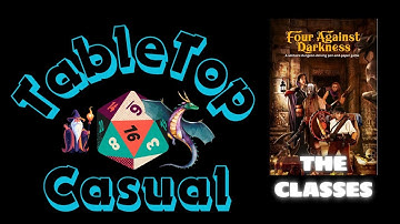 An Introduction To: Four Against Darkness (4AD) Character Classes Overview... #ttrpg #dungeoncrawl