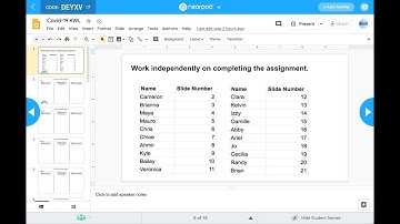 Create Activities Students Can Build on In Nearpod with Google Slides