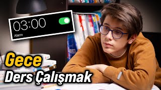 Gece 3Te Ders Çalişmak - Yks Çalışma Günlüğüm