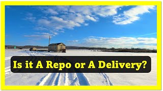 Shed Repo In the Snow, Did I Have To Redeliver it?? Wait And See.. #40