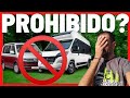 🚐Dormir en furgoneta CAMPER 👉¿Esta prohibido? 🤯¡Pernoctar no es ACAMPAR!