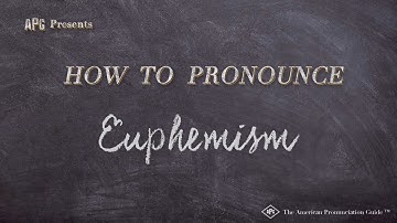 How to Pronounce Euphemism (Real Life Examples!)