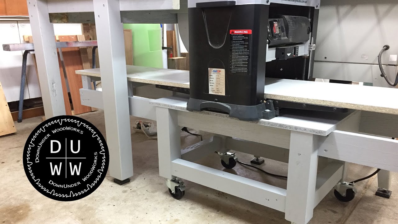 Build a mobile tool stand for the YouTube