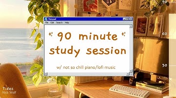 ✨ speedrunning your assignment at a world record pace:  part 2 ✨ // not so chill lofi/piano playlist