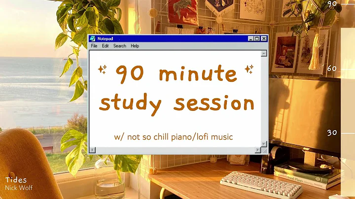 ✨ speedrunning your assignment at a world record pace:  part 2 ✨ // not so chill lofi/piano playlist