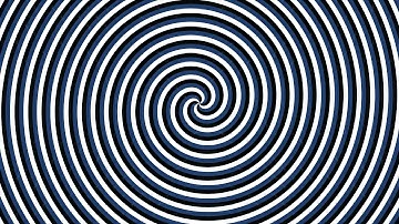 8K Optical Illusion, A Hypnotic Spiral