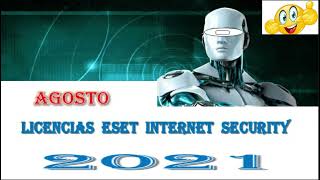 LICENCIAS ESET NOD 32(E.I.S) AGOSTO - 2021 COMPATIBLES CON ESET MOBILE