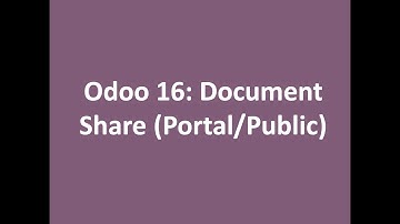 Odoo 16: Upload/Download Document