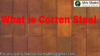 what is corten steel | Corten steel | Irsm 41