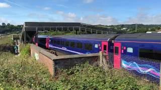 Intercity pulling out of Penzance heading to London Paddington