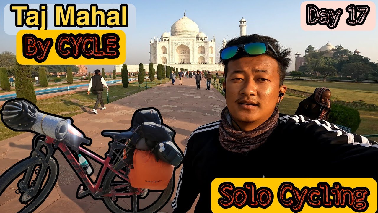 Haryana Youre | Taj Mahal Koirure Ngahak | Day 17 | Imphal to Delhi solo Cycling | Last 2nd day
