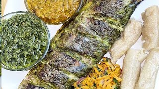 Oven Grilled Mackerel | Cameroonian roasted fish | Recipe with measurements |