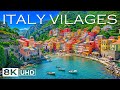 Wonders of Italy Villages | Discover Hidden Gems in the Italian Countryside | 8K Travel Video