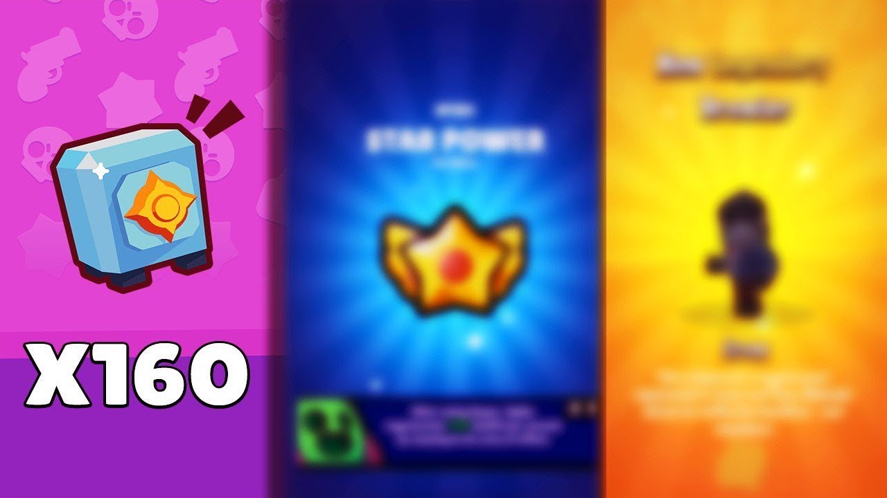 PACK OPENING 160 BOXES BRAWL STARS by Vosketal - 
