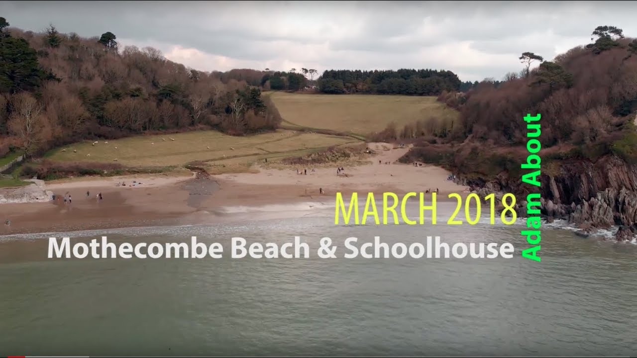 Mothecombe Beach & Schoolhouse cafe