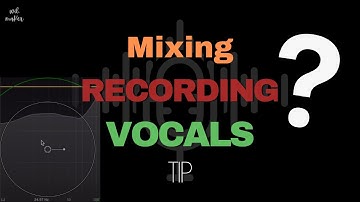 Mixing & Recording Vocal Tip * Proximity Effect