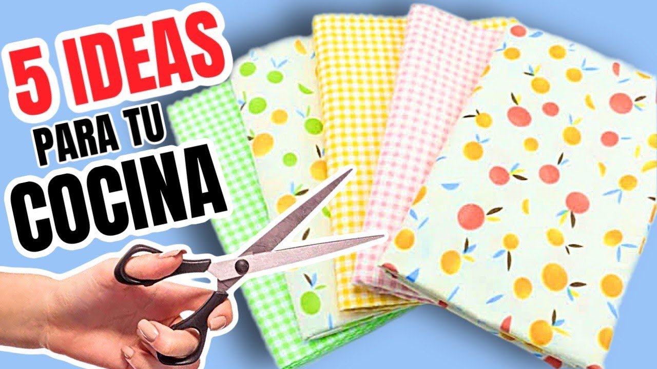 5 MANUALIDADES PARA DECORAR TU COCINA ️ HAZLO TU MISMO - YouTube