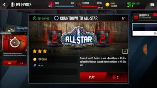 COUNTDOWN TO ALL-STAR PACK OPENING | ALL-STAR PLAYER | NBA LIVE MOBILE