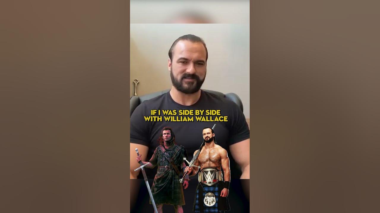 Don't Try To Touch Drew McIntyre's Sword