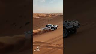 Toyota Hilux In Saudi Desert