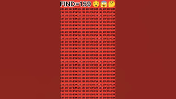Challenge:-Find😲the different number|#illusion#riddle#number#challenge#iq#magick#puzzle#iqgames#math