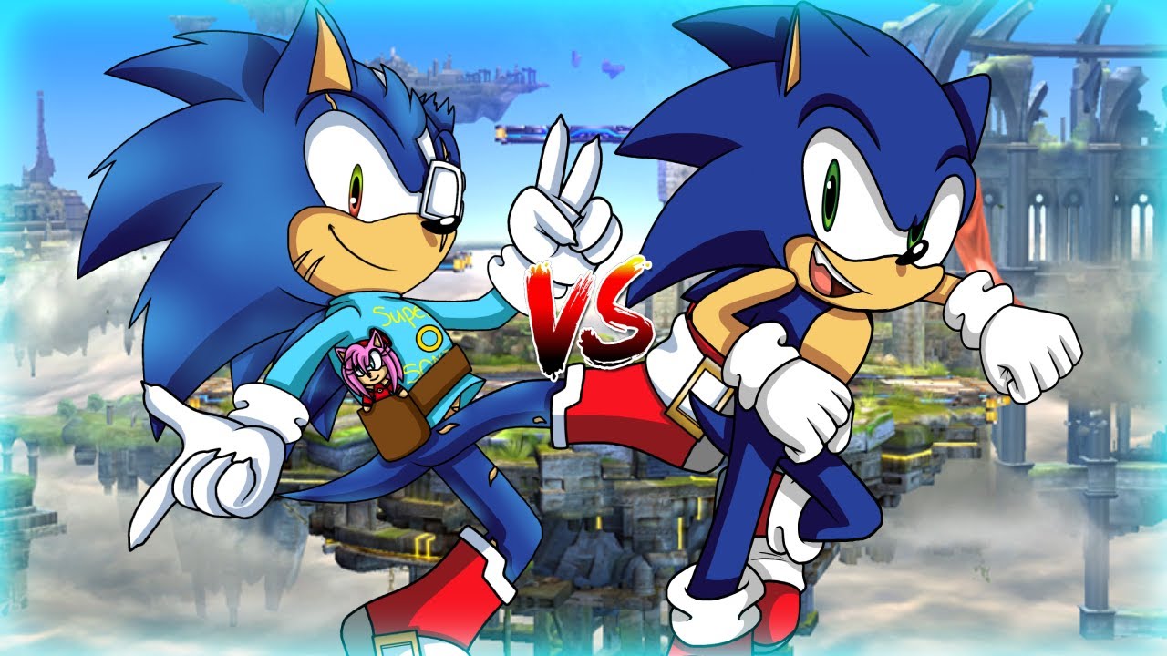 SONIC VS MAURICE IN A MUGEN FIGHT 