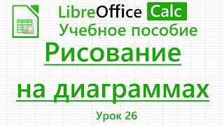 LibreOffice Calc. Урок 26. Рисование на диаграммах. | Работа с таблицами