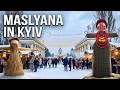 Epic Maslenitsa Festival | Traditional Folk Costumes & Street Performers