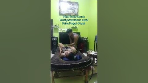 pijat paha untuk menyembuhkan sakit paha pegal-pegal #pijat #massage #shorts