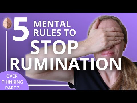 How to Stop Depressive Rumination: Overthinking Part 3 Stop Dwelling on the Past