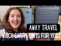 What size away travel carry on should you get