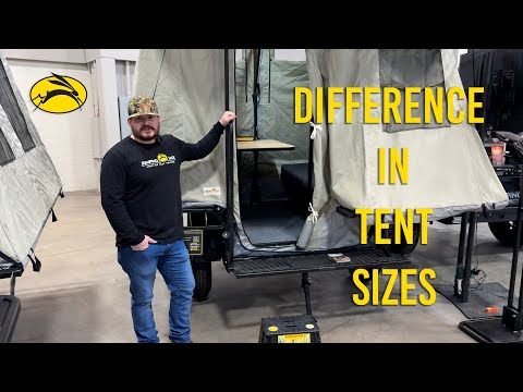 Whats the Difference Between Jumping Jack Trailer Tent Sizes?