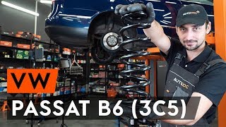 Как заменить пружины задней подвески VW PASSAT B6 (3C5) [ВИДЕОУРОК AUTODOC]