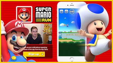 How To Play Super Mario Run For Apple IOS | Iphone 7/7 Plus & Ipad App Analysis!
