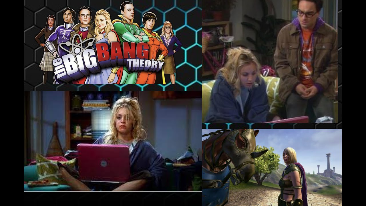  Queen Penolepe | Penny's online gaming addiction | The Big Bang Theory
