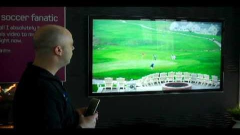 Using a DLNA-based media center