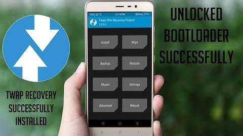 |Unlock Bootloader And Flash TWRP|Redmi Note 3|2018|*Unofficial Method*|