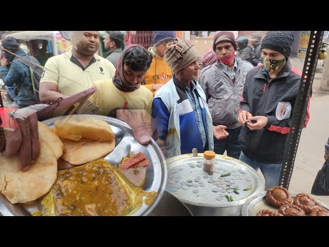 Khan Sir के Coaching के पास मचती है भगदड़ नाश्ते के लिए||Rs20 मे भर पेट नाश्ता मिलता||Zaika Patna Ka