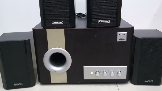 Đã Bán) Loa vi tính Nansin W8500 4.1 đã qua sử dụng - YouTube