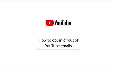 How to opt in or out of YouTube email notifications