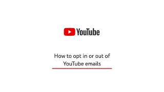 Как Включить Или Отключить Уведомления По Электронной Почте От Youtube