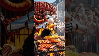 Is this the future of food? An AI bot at a #robots #futurefood #techshorts #mustwatch #shorts
