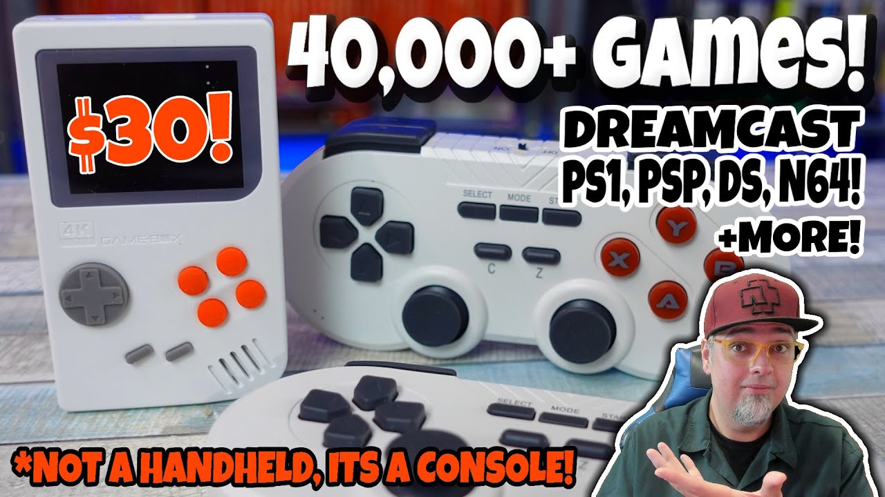 This RETRO Console Cost Only $30 & Has TONS Of GAMES! 