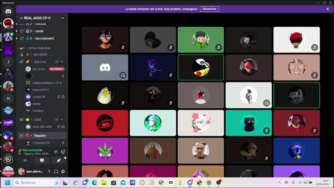 Shitano et Orochi Vs Random Aigis 2023 Débitage Discord