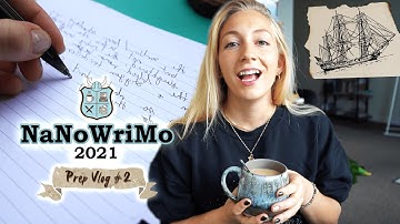 Plotting my NaNoWriMo Project | 2021 Preptober Vlog #2